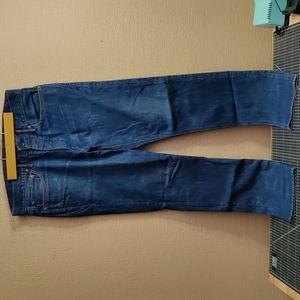 Lucky Brand USA Made Cone Mills Denim Jeans Button Fly 32x32 121 Slim